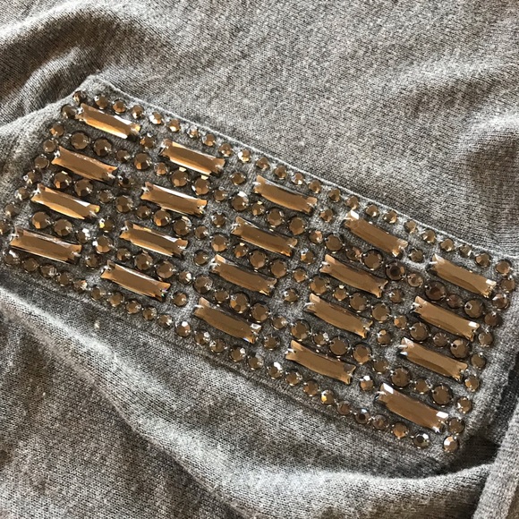 Peppe Peluso Grey Cowlneck Sweater Dress - Picture 5 of 8